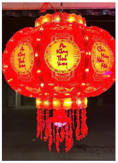 Lồng đèn Hội An Tròn